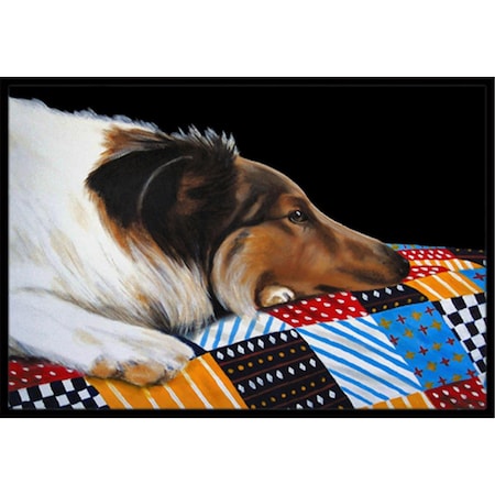 Jensendistributionservices Day Dreamer Collie Indoor or Outdoor Mat, 18 x 27 MI2556928